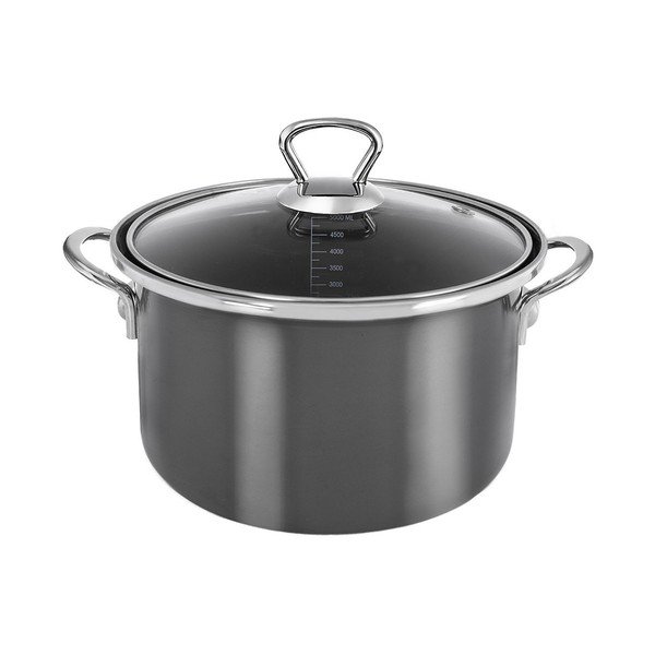 Емайлирано гърне с капак 5 l Metalic – Orion