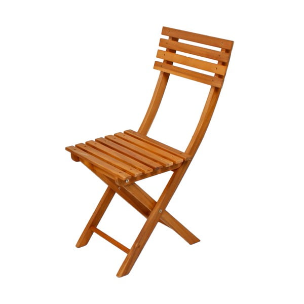 Градински стол от масивно дърво в естествен цвят Alameda – Garden Pleasure