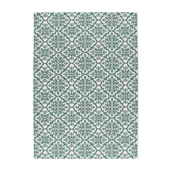 Бял килим Финландия, подходящ за употреба на открито, 200 x 140 cm - Universal