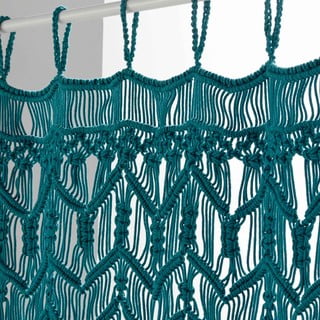 Синя завеса за врата 90x200 cm Macarena – douceur d'intérieur