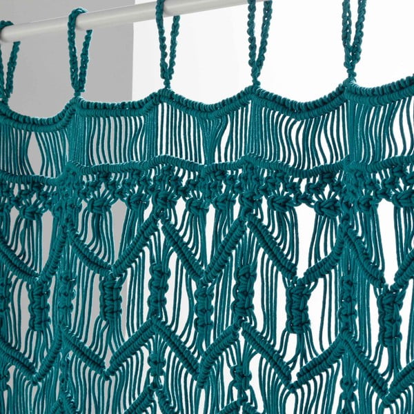 Синя завеса за врата 90x200 cm Macarena – douceur d'intérieur-image-1