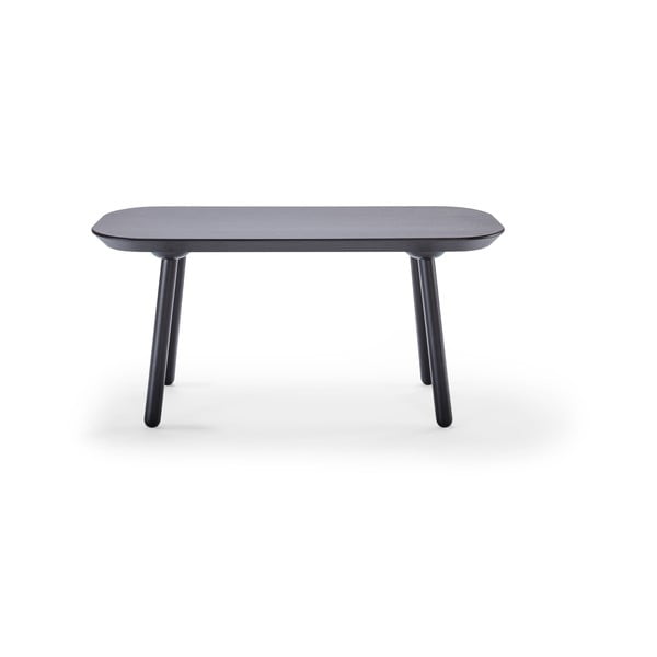 Черна пейка от ясенова дървесина, широчина 100 cm Naïve - EMKO-image-1