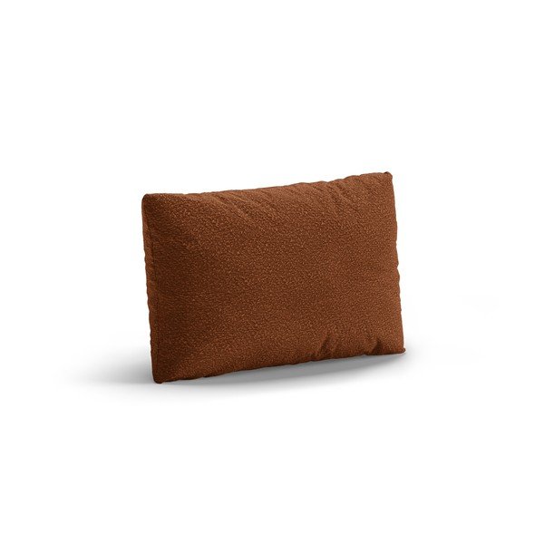 Теракотена възглавница за диван от букле Poppy – Micadoni -image-1