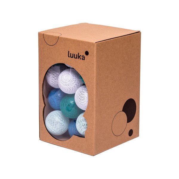 Светлинна верига в тюркоазен цвят с LED крушки , 30 лампички - LUKKA-image-3