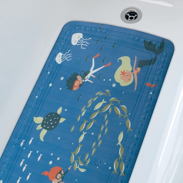 Детска противоплъзгаща подложка за вана 36x71 cm Scuba Diver – Spirella-image-1