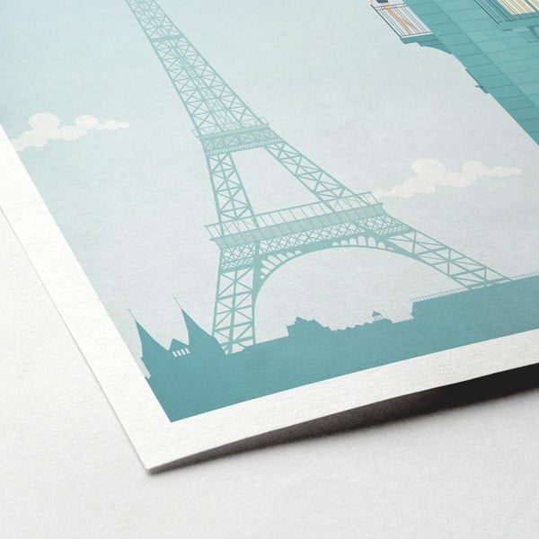 Плакат , 30 x 40 cm Paris - Travelposter-image-2