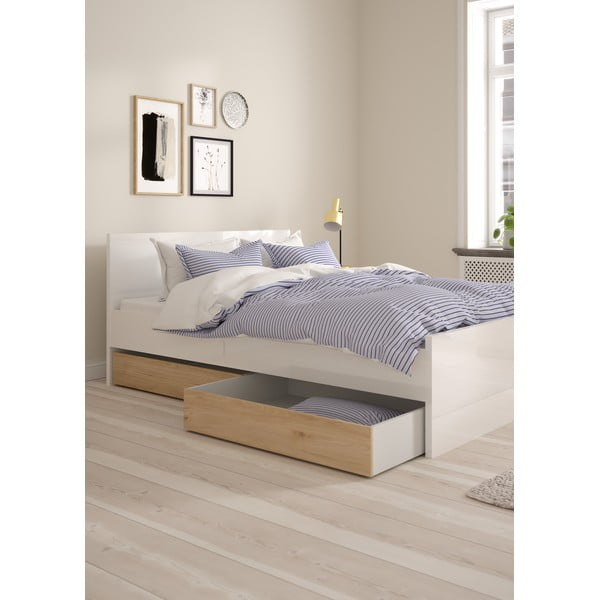 Чекмеджета за под леглото в комплект от 2 бр. в естествен цвят Naia – Tvilum-image-1