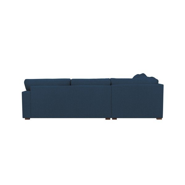 Modrá rohová pohovka Windsor & Co Sofas Daphne, levý roh-image-3
