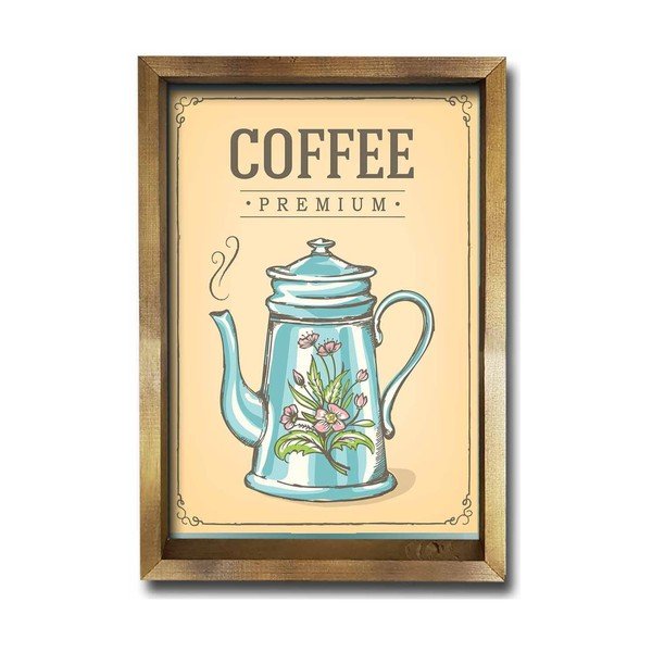 Живопис 35x50 cm Coffee Premium - Wallity