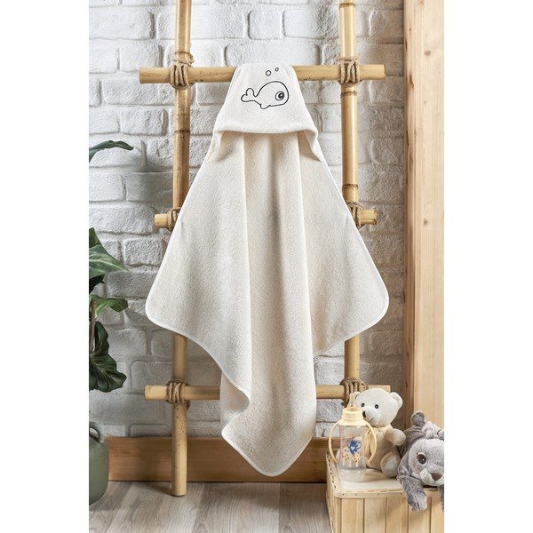 Бежова бебешка кърпа от бамбук и памук Mila - Mila Home-image-3