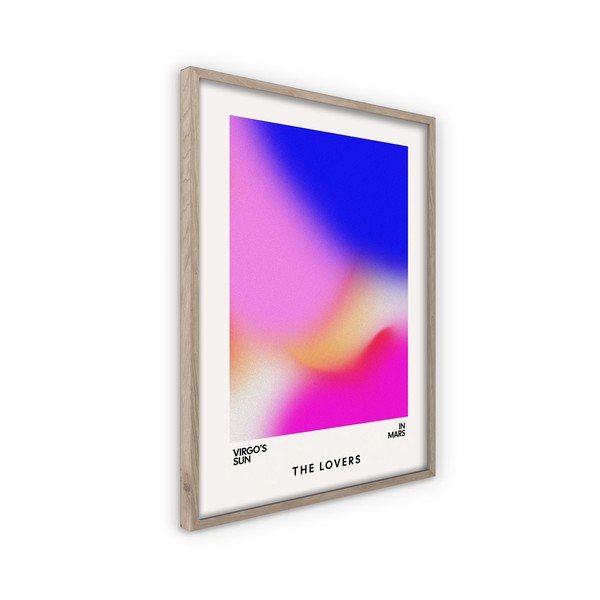 Печатна картина с включена рамка 50x70 cm Love Flow – Styler-image-4
