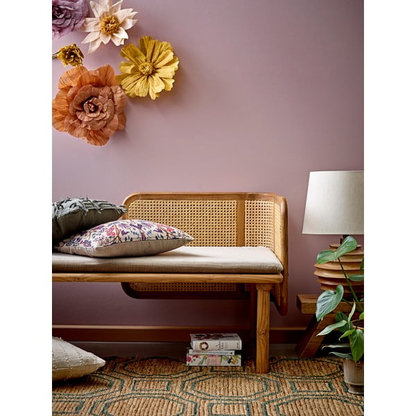 Настолна лампа в тъмно естествен цвят с текстилен абажур (височина 54 cm) Svale – Bloomingville-image-3