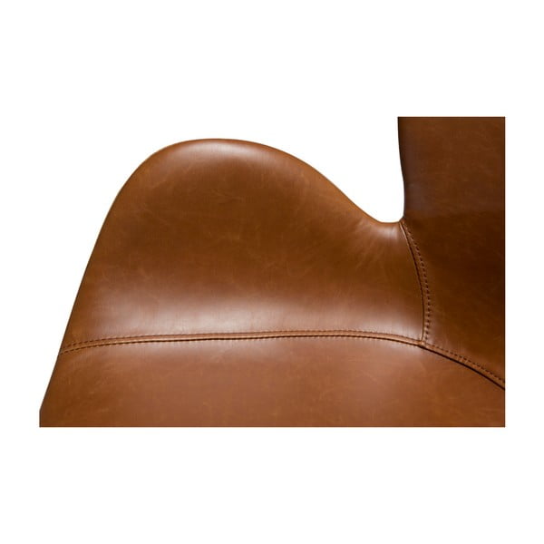 Светлокафяв офис стол Gaia - DAN-FORM Denmark-image-3