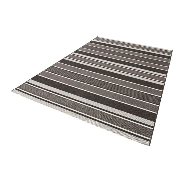 Черен килим за открито , 200 x 290 cm Strap - NORTHRUGS-image-1