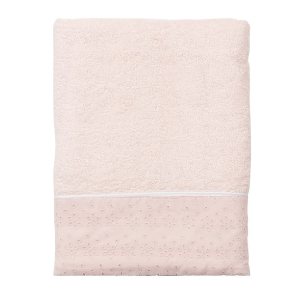 Růžový ručník Clayre & Eef Bacque, 140 x 70 cm