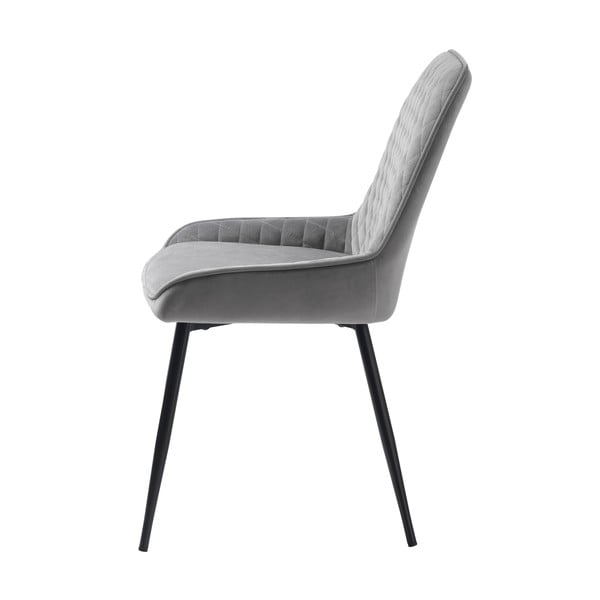 Сив трапезен стол Milton - Unique Furniture-image-3