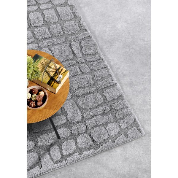 Сив килим 160x235 cm Artistique Light Grey – Elle Decoration-image-2