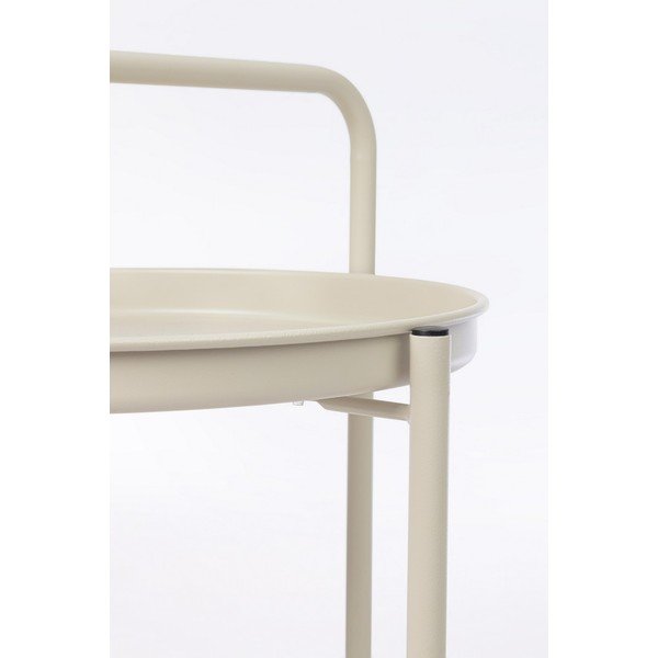 Стоманена маса за сервиране на колелца ø 44,5 cm Austin – Yes Everyday-image-2