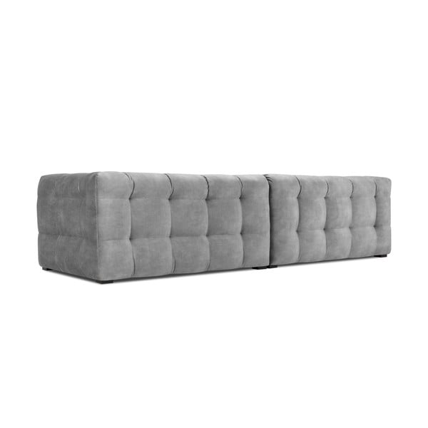 Диван от сиво кадифе , 280 см Vesta - Windsor & Co Sofas-image-4