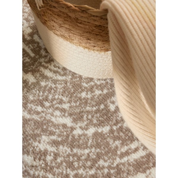 Бежово-кремав кръгъл килим ø 120 cm Gloria Cavallo – Hanse Home-image-4