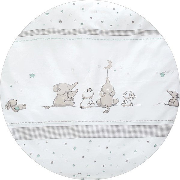 Светлосива кошара за игра 119x104 cm Sternenzauber - Roba-image-3