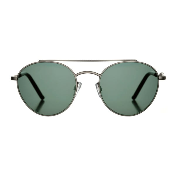 Stříbrné sluneční brýle se zelenými skly Marshall Joey