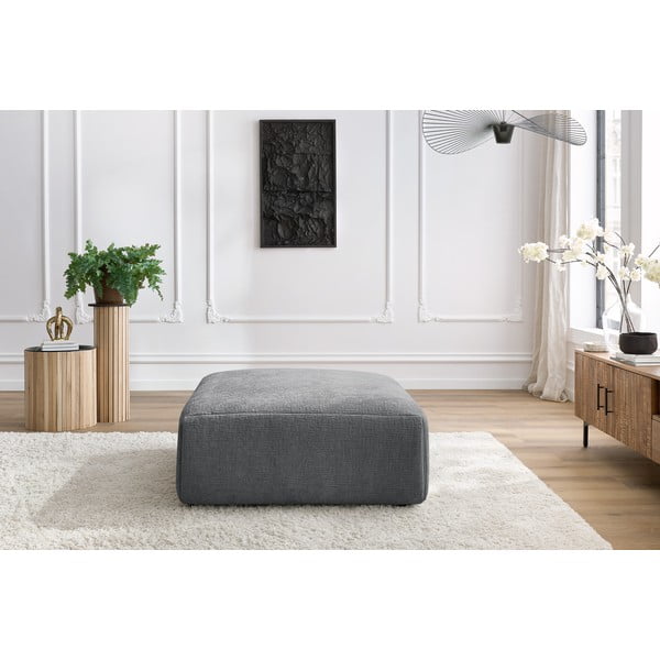 Сива табуретка Jeanne - Bobochic Paris-image-1