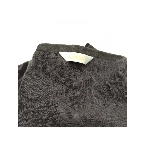 Тъмносива памучна хавлиена кърпа 70x140 cm Skyline – JAHU collections-image-2