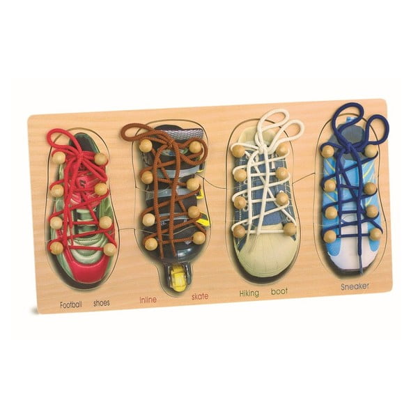 Комплект обувки за обучение с връзки Tryshoes - Legler
