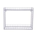 Лилав стоманен стенен рафт на няколко нива 40 cm Reja – PT LIVING