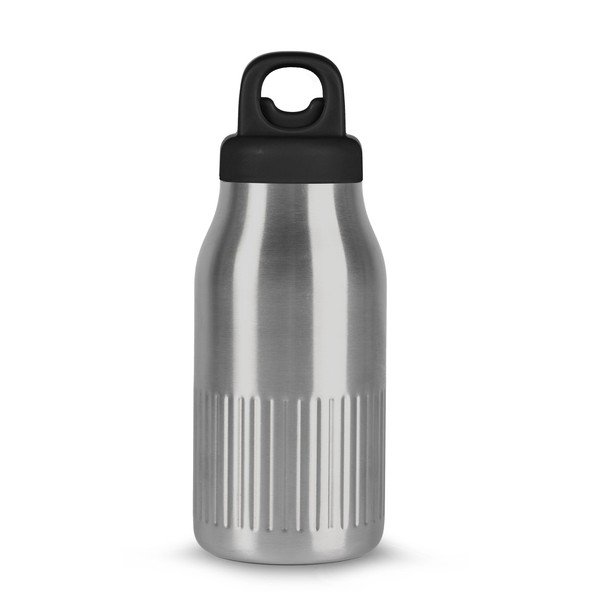 Термо бутилка от неръждаема стомана в сребрист цвят 500 ml Truls – Sagaform