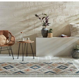 Кремава външна пътека 80x230 cm Zion Natural – Flair Rugs