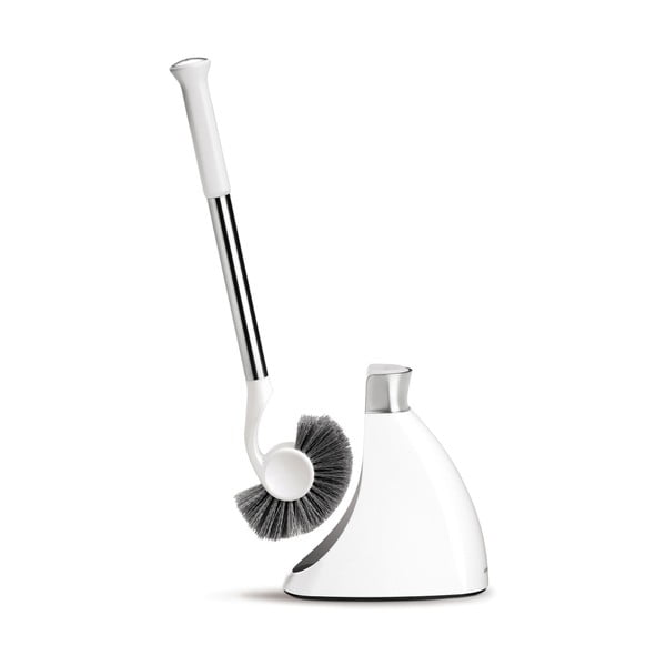 Четка за тоалетна от бяла стомана - simplehuman-image-4