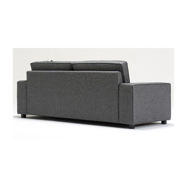 Сив диван с три места Doty - Balcab Home-image-2