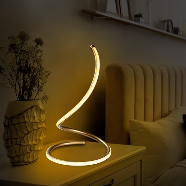 LED настолна лампа в златист цвят (височина 40 cm) Yay – Opviq lights-image-4