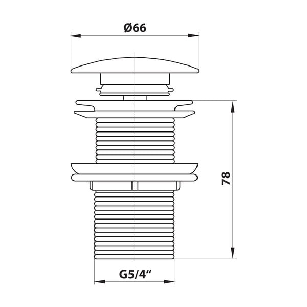 Сифон за мивка Aurum – Sapho-image-1