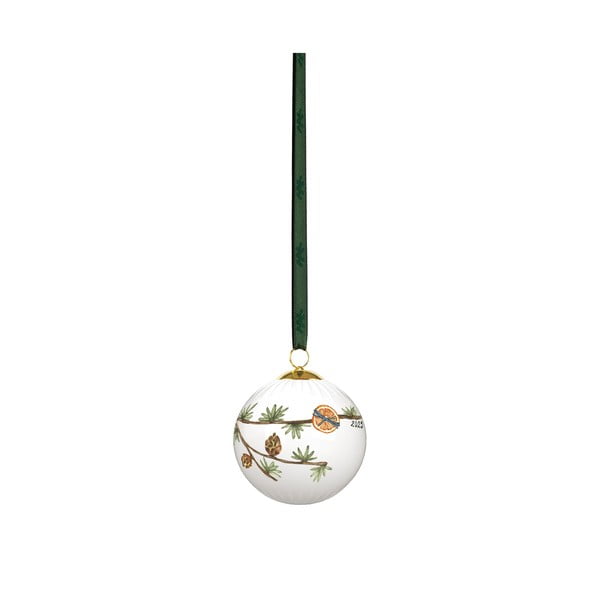 Порцеланова коледна топка ø 6 cm Hammershøi Christmas Bauble 2025 – Kähler Design-image-4