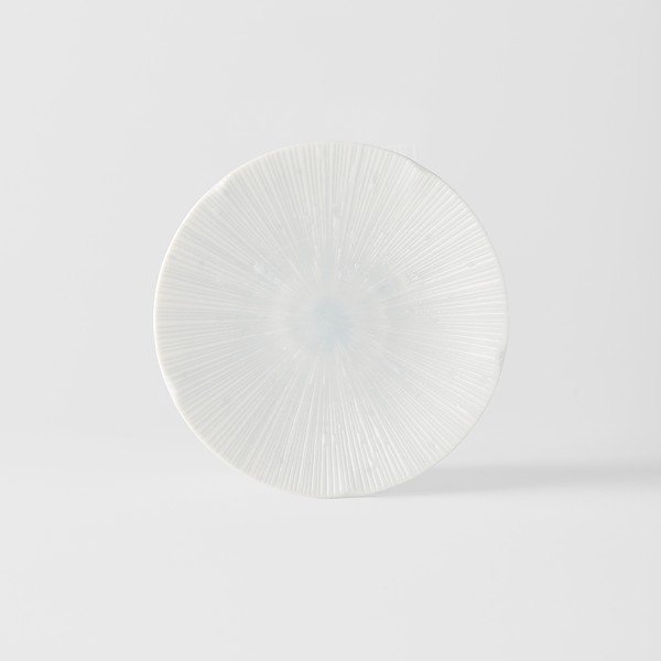 Светлосиня керамична десертна чиния ø 13 cm ICE WHITE - MIJ-image-2