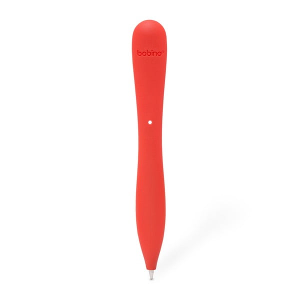 Červené pero s úchytem na zápisník Bobino® Slim Pen Blister