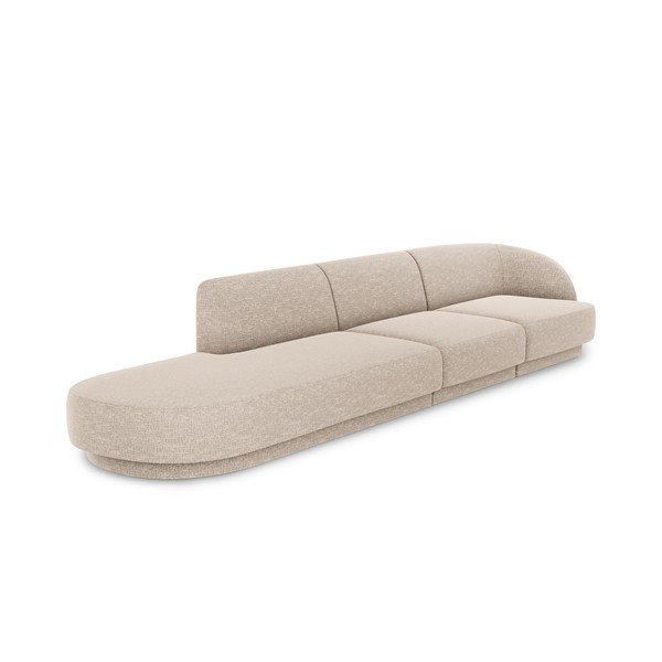 Бежов диван 302 cm Miley - Micadoni Home-image-3
