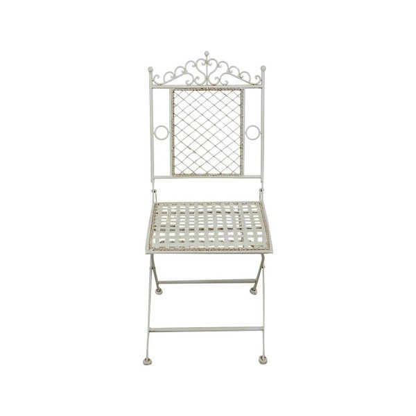 Bílá zahradní židle Crido Consulting Algoma-image-2