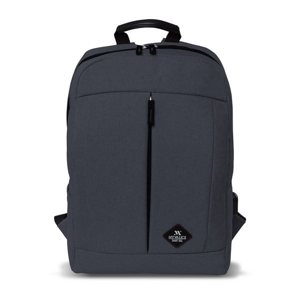 Антрацитна раница с USB порт My Valice GALAXY Smart Bag - Myvalice-image-1