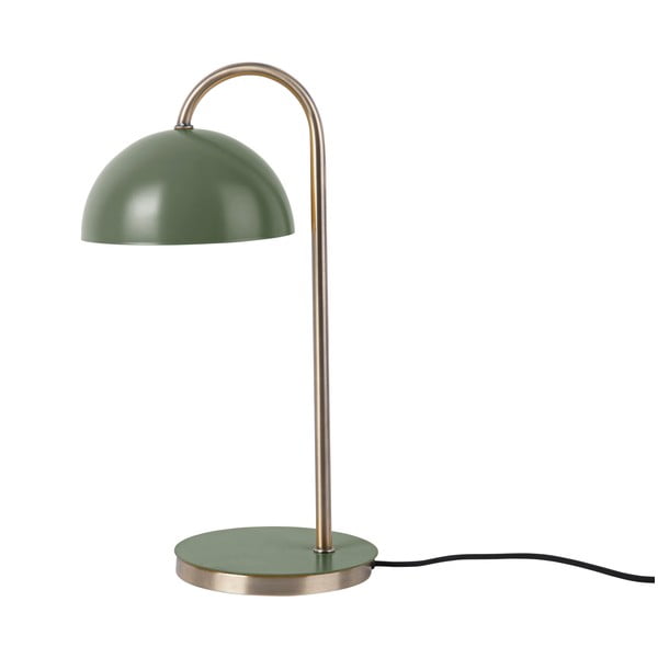 Настолна лампа в матово зелено Decova Dome - Leitmotiv