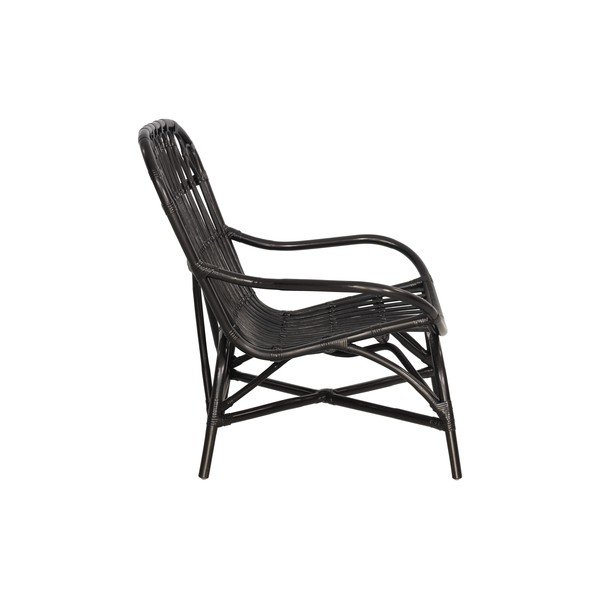 Черен градински стол от ратан Sara - Bonami Essentials-image-2