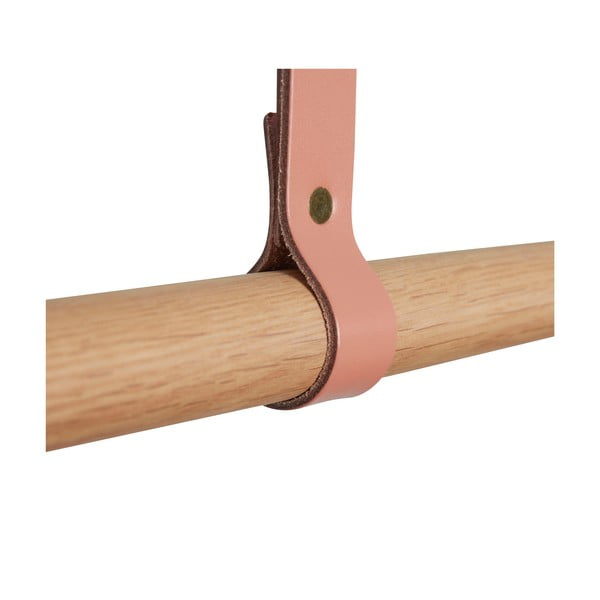 Висяща закачалка за дрехи от дъбова дървесина в естествен цвят Hege - Hübsch-image-1