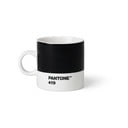 Черна керамична чаша за еспресо 120 ml Espresso Black 419 - Pantone