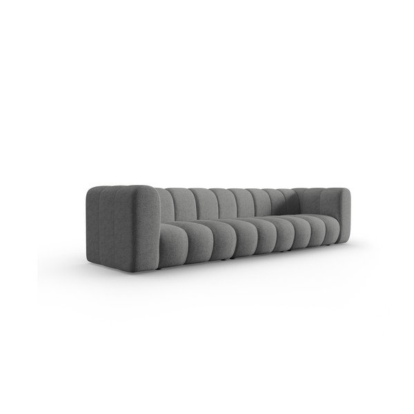 Сив диван 318 см Lupine - Micadoni Home-image-2