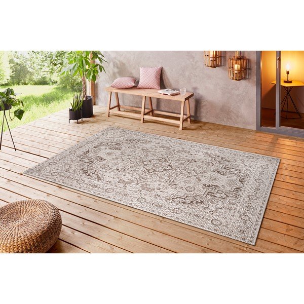 Кафяв и бежов килим на открито Виена, 160 x 230 cm - Ragami-image-3