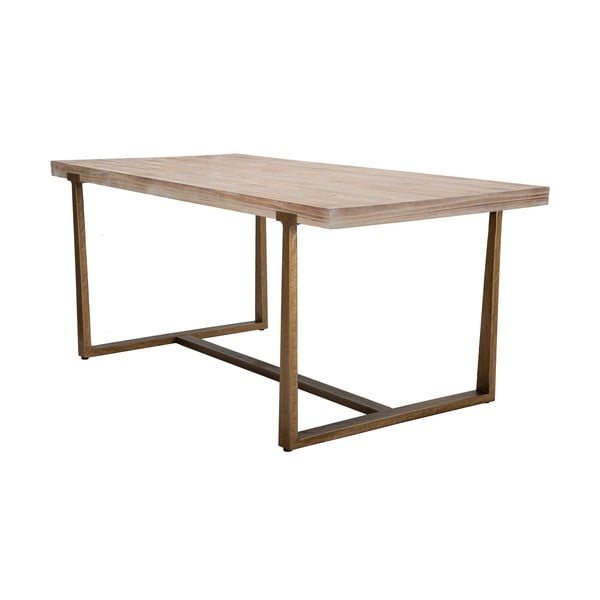 Трапезна маса в естествен цвят 180x90 cm Ankara – Mauro Ferretti-image-3