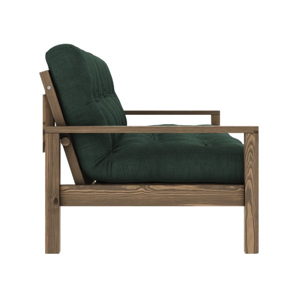 Тъмнозелен разтегателен диван 205 cm Knob - Karup Design-image-4